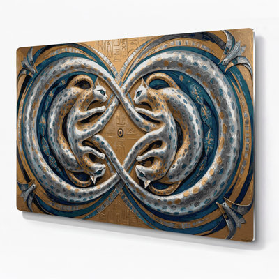 Cats Egyptian Mau Gray Metal Wall Art