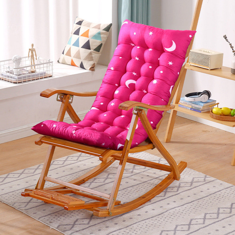 Seat Cushions For Home Use  Tufted Corduroy Floor Cushions For Living Room Tatami  43.3 Inch, Hot Pink