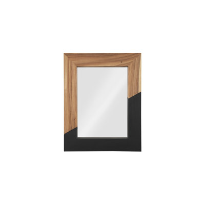 Geometry Wood Mirror