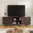 Rectangular TV Stand for TVs up to 75" with Open Shelf-1241524564