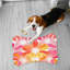 Tapis rose en forme d'os 1 pièce-101634926