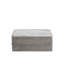 Canapé à compression Mahjong, canapé-lit convertible au sol, canapé modulaire modulaire désossé DIY, aucun assemblage requis, tissu polaire circulaire, 1 repose-pieds, gris clair-497973874