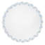 Belgravia Embroidered Scallop Placemat-46945488