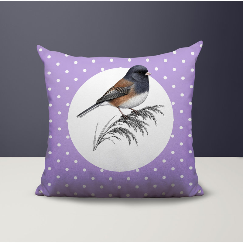 Coussin intérieur / extérieur Junco, 18 x 18, Lavande