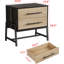 2 Drawer Bedside Table-2133288902