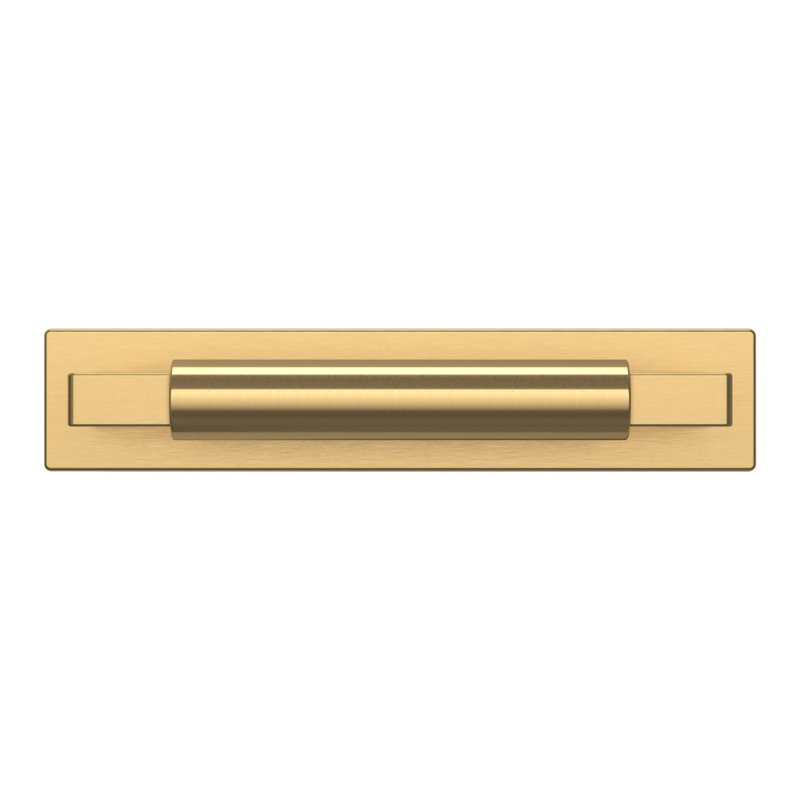 4926 Contemporary Back Plate, Satin Brass