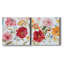 Wildflower Whimsy I - ensemble de 2 reproductions d'art sur toile tendue-602925686