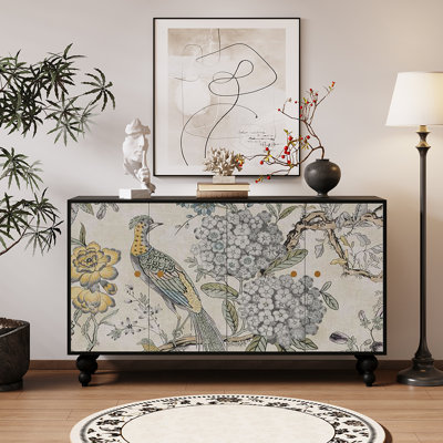 Retro minimalist high-end sideboard