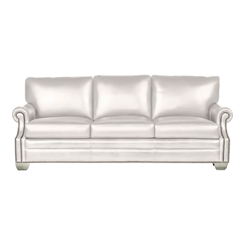 Gutherly Sleep Sofa, Regent Chalk Genuine Leather, Yes, Navajo