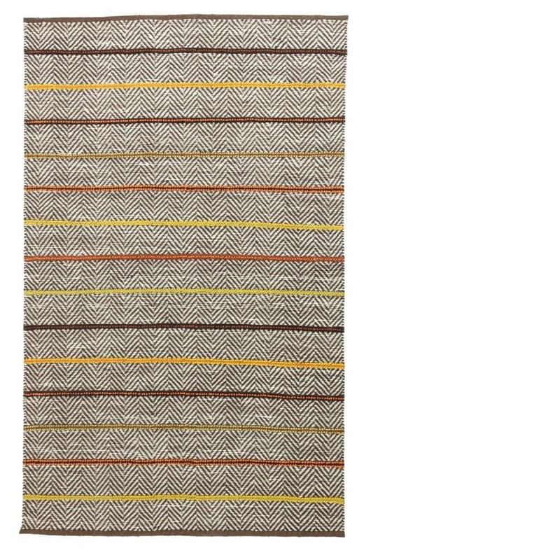 Porthminster Ochre Rug, Rectangle 5'4" x 8'7"