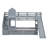Castle Style Bunk Bed with with 2 Drawers 3 Shelves and Slide -256668417-256668423