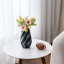 Black 50cm Aluminum Table Vase