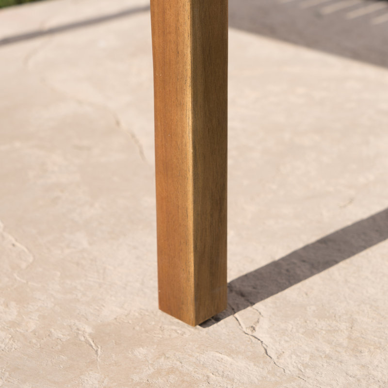 Hulda Acacia 6 - Person Patio Conversation Sets with Cushions, Cream