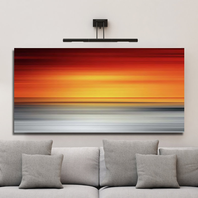 « yellowtail » par sven pfrommer, reproduction de photo sur toile tendue, H 18 po x l 36 po x P 1,5 po