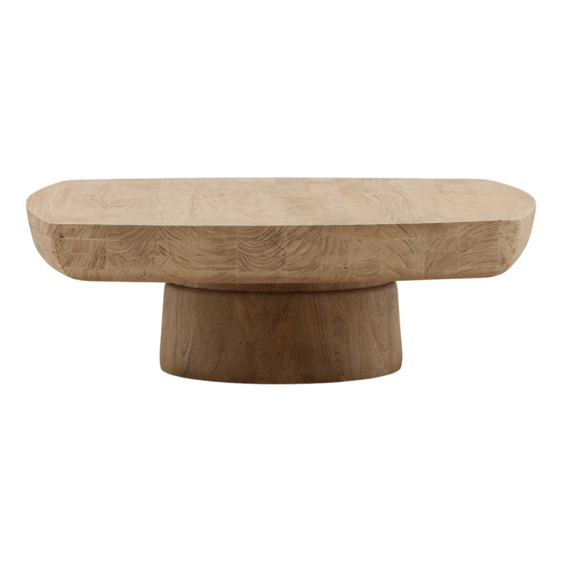 Gerdie Single Coffee Table, Weathered Natural
