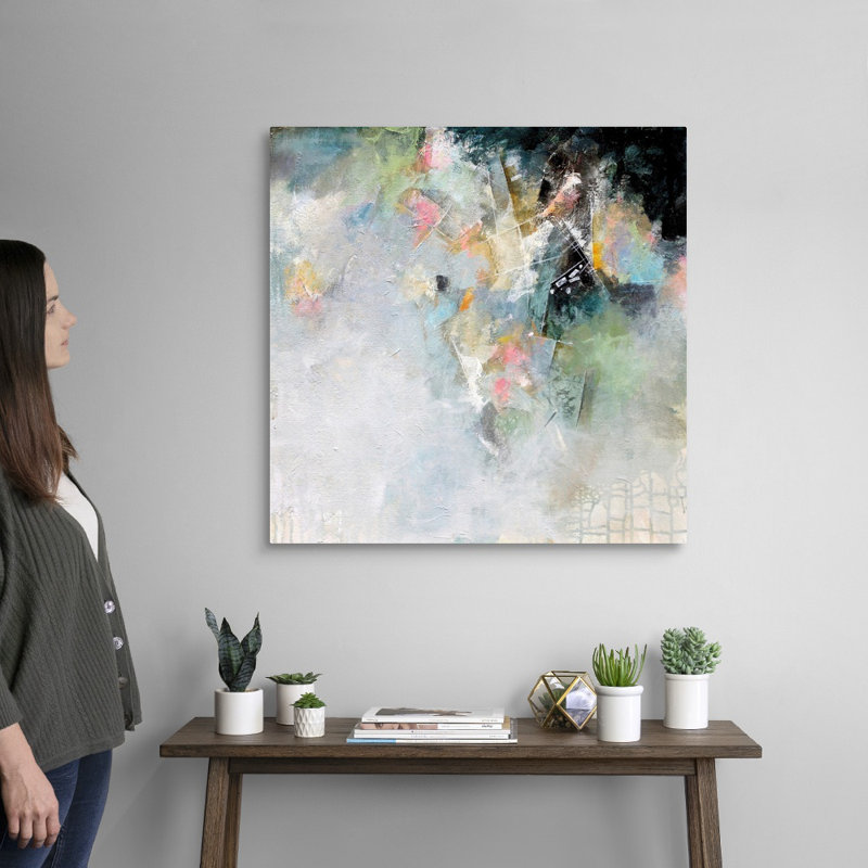 « Enveloppé » par Karen Hale, reproduction d’art sur toile, Toile tendue, H 30 po x l 30 po x P 1,25 po