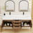 Jessica 60'' Wall-Mounted Single Bathroom Vanity-196845488