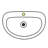 Align Single Hole Bathroom Faucet back