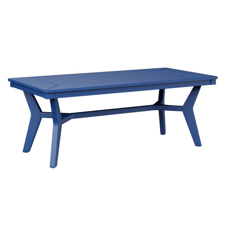 Mayhew Outdoor Coffee Table, Pacific Blue