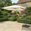 245cm Lighted Cantilever Parasol