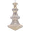 Lustre unique à niveaux 42 lumières avec accents de cristal Ston Easton-32478482-32478480