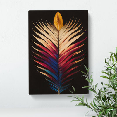 Sublime Feather - Wrapped Canvas