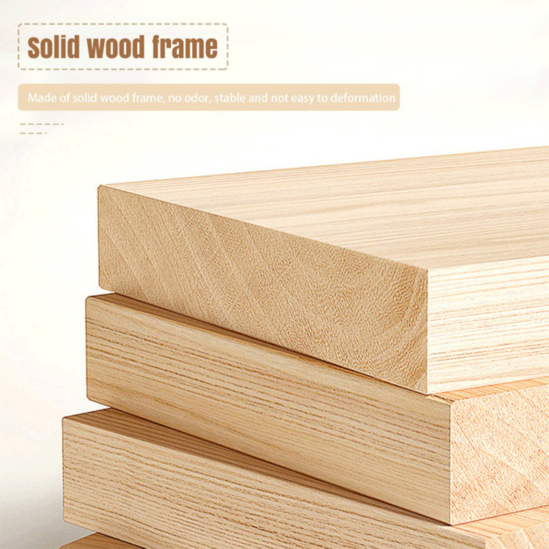 Modern Nut-Brown Rectangular Solid Wood Dining Table, 29.53"H x 51.18"L x 31.5"W
