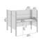 Pro-Biz Rectangle 1 Person Cubicle-18375418