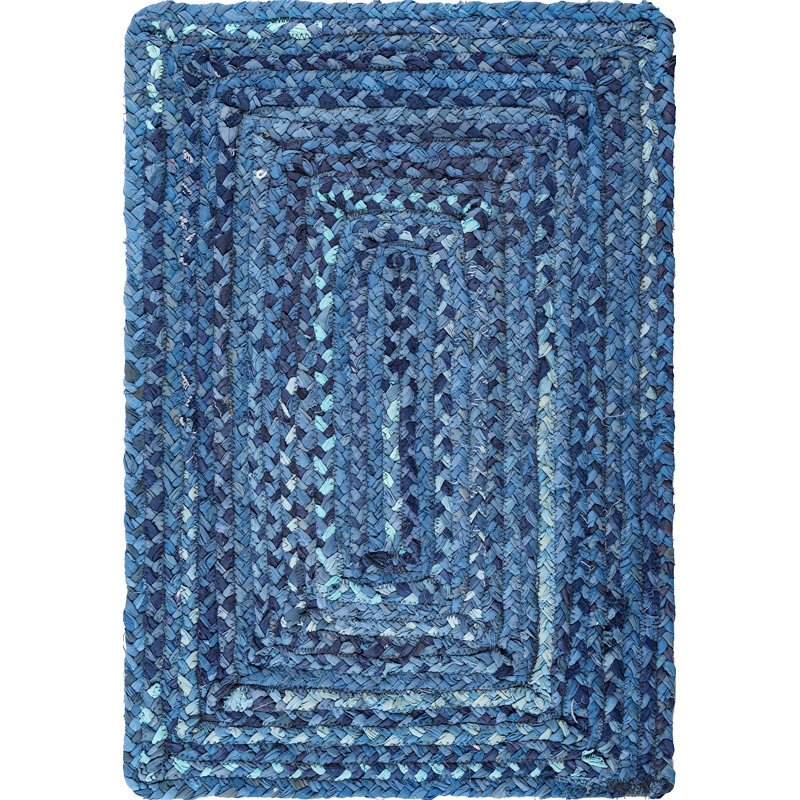 Branton Cotton Southwestern Indoor Rug, Rectangle 2' x 3'