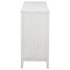 Commode de chambre à 6 tiroirs Loane - blanc vieilli