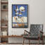 Reproduction d'art sur toile encadrée "A Group Of Birds Flying"-108345248-108345250