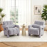 Ensemble de 2 fauteuils d'appoint rembourrés 28 po avec accoudoirs