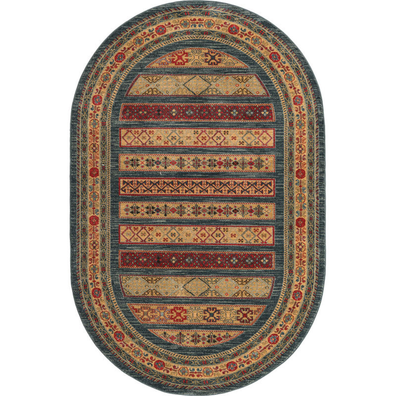 Frederica Indoor Rug, Oval 5' x 8'