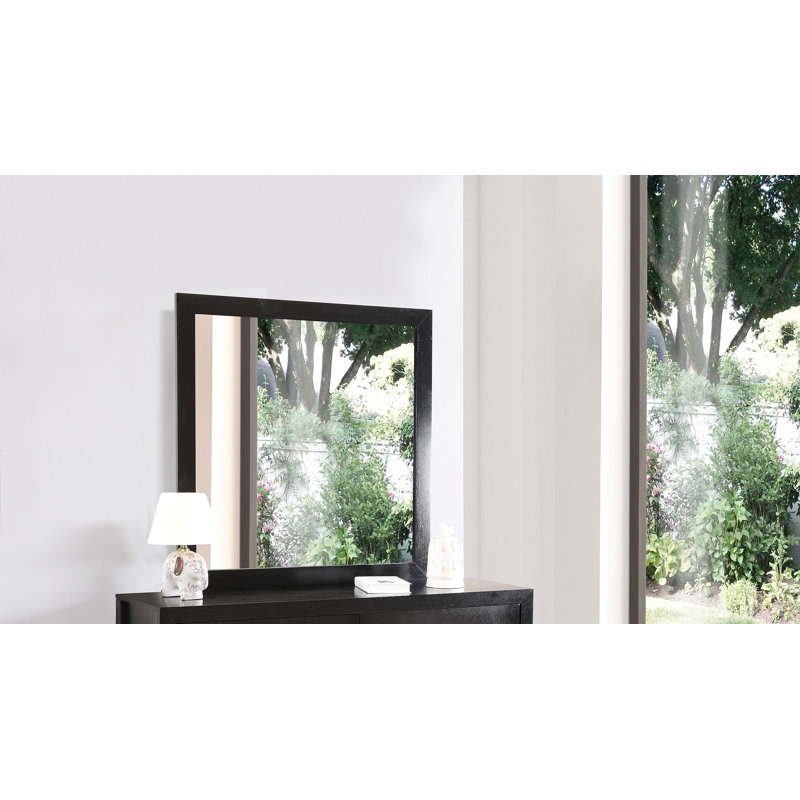 Miroir Burlington G2450-M, noir, Noir