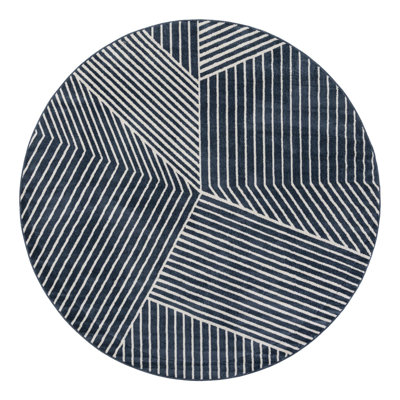 Latitude Run® Orkla Nikolis Rug Blue