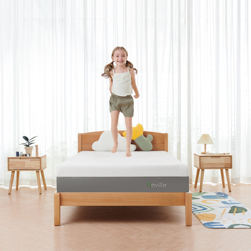 10" Medium Gel Memory Foam Mattress, Twin