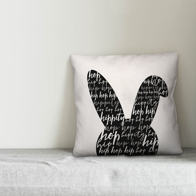Bunny Throw Pillow
