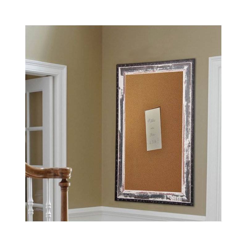 Babillard mural moderne Linlin, H 3 pi 6 po x l 2 pi