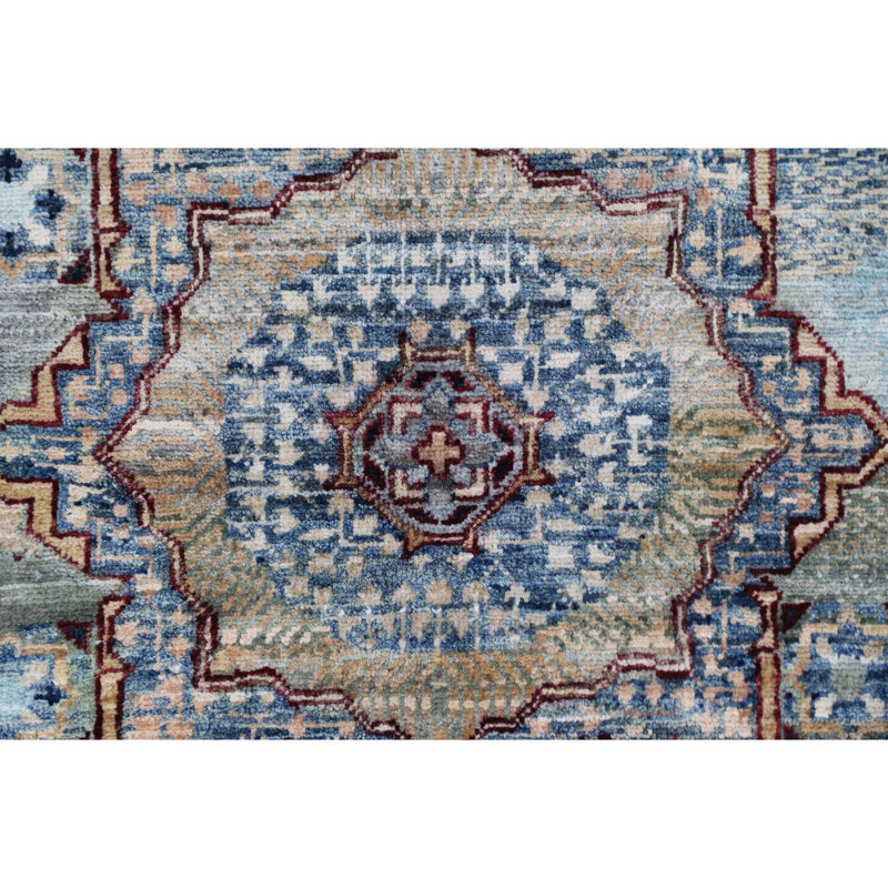 One-of-a-Kind 3'11" x 5'11" Hand Knotted Area Rug