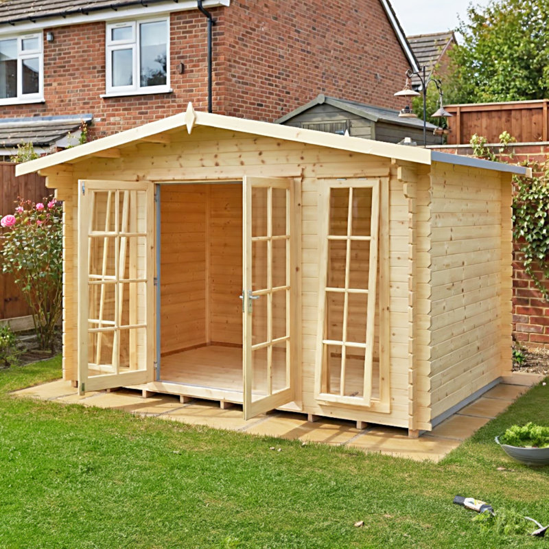 12 x 8 Ft. Log Cabin