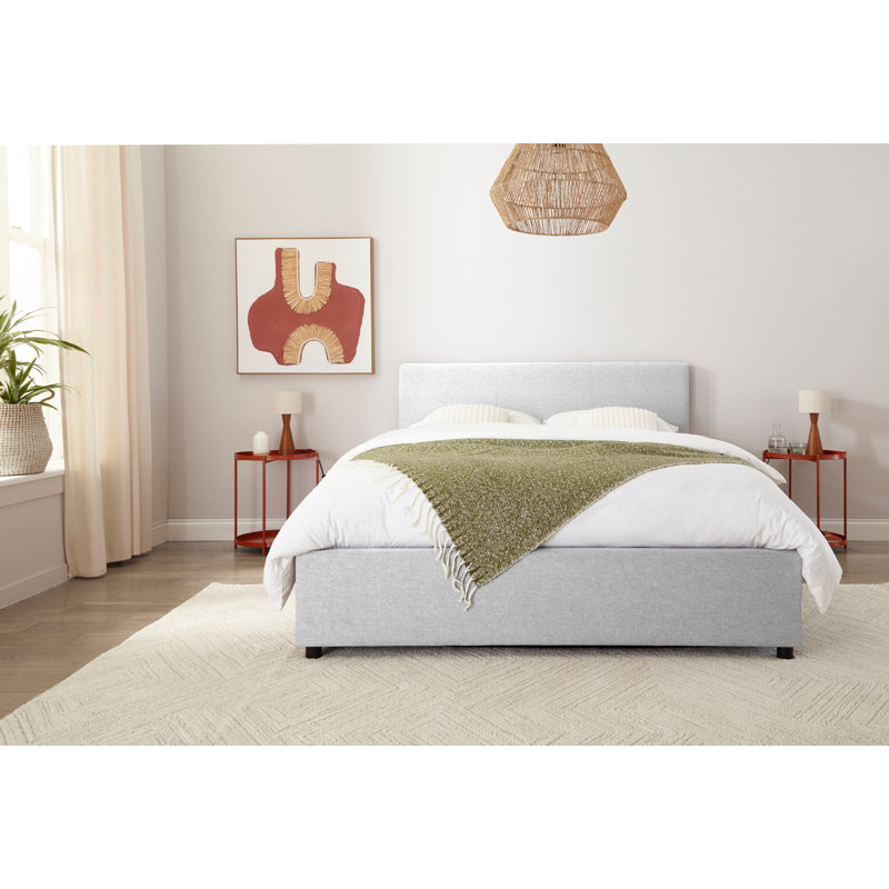 Upholstered Ottoman Storage Bed, Single (3')