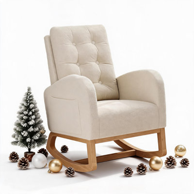 Chaise berçante Modern
