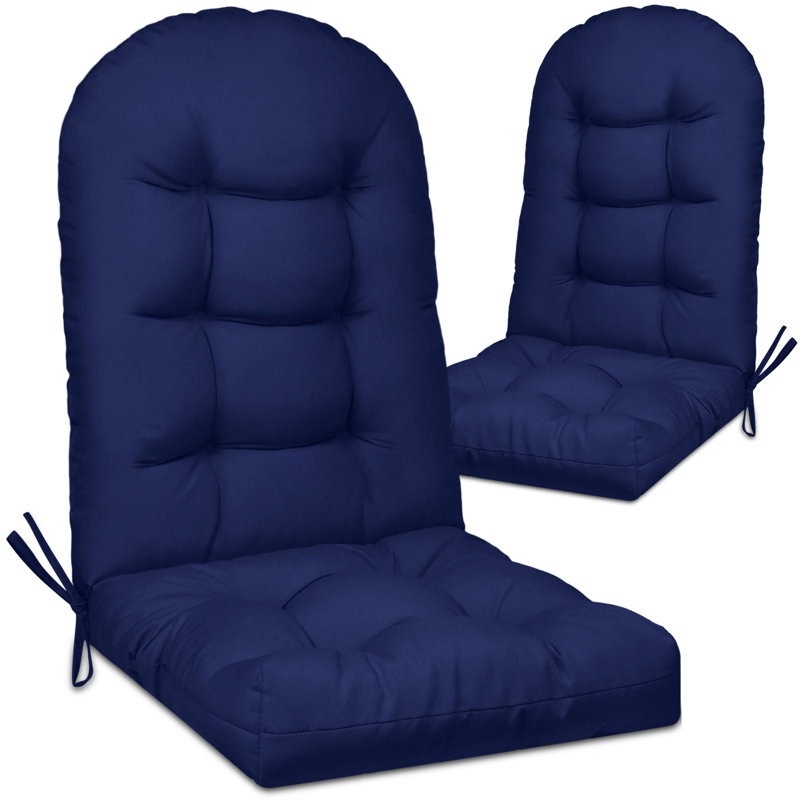 5 Inch  Adirondack Chair Cushion(Set Of 2), Navy