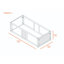Connecteur pour enclos modulaire empilable Deneishia-88358692-88245601