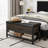 Shoe Bench with Flip-Open Storage Box-330534613