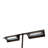 25" Wide Exeter 2 Light Banker's Lamp