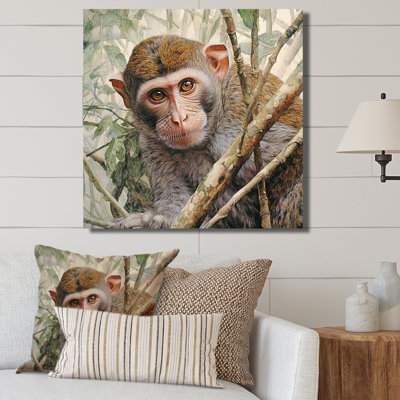 Wild Monkey IV sur toile