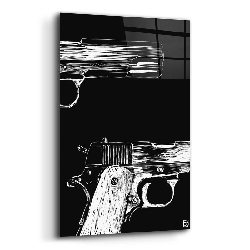 «Guns» par Giuseppe Cristiano - impression sans cadre, H 24 po x l 16 po x P 0,2 po