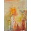 «235 Amber Sky 2» par Anne B. Schwartz - peinture encadrée-64401662