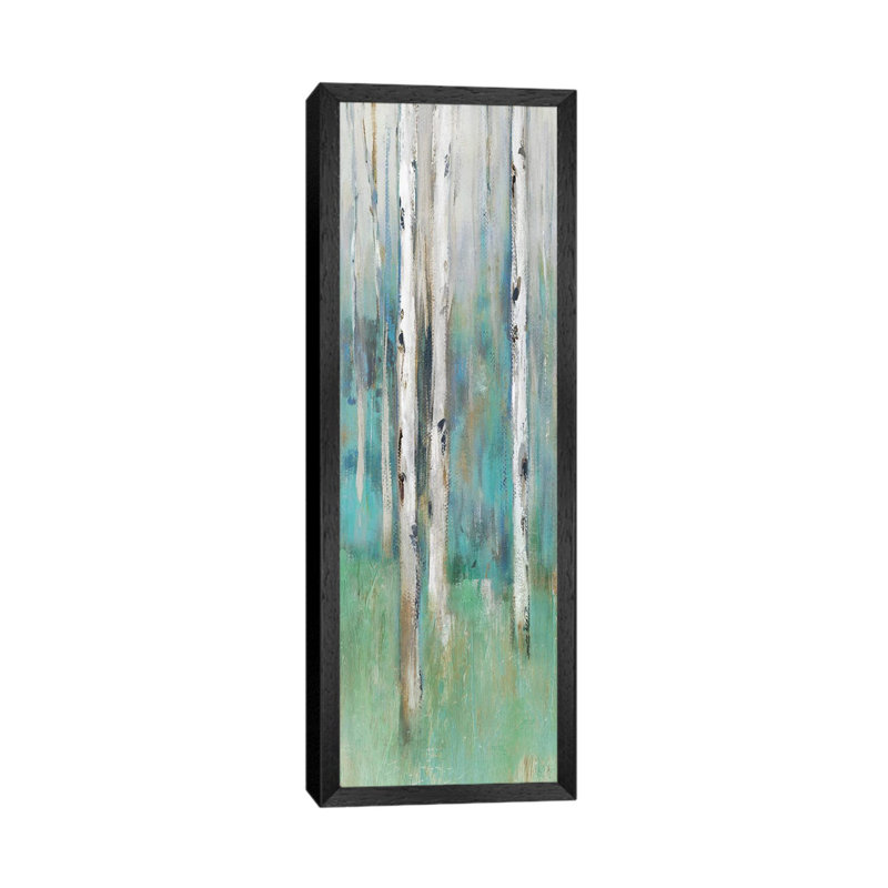 Foothills III by Isabelle Z - Panoramic Print on Canvas, 152.4 cm H x 50.8 cm W, Black Framed